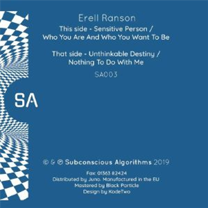 Erell RANSON - Subconscious Algorithms