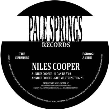 Niles Cooper - The Suburbs EP - Pale Springs Records