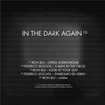 IRON BLU & FEDERICO LEOCATA - IN THE DARK AGAIN 10 - in the dark again IRON BLU & FEDERICO LEOCATA - IN THE DARK AGAIN 10 - in the dark again