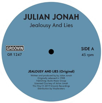 JULIAN JONAH - JEALOUSY AND LIES - Groovin Recordings