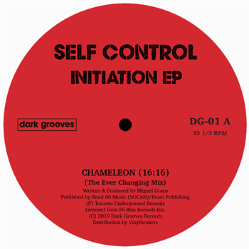 SELF CONTROL - INITIATION EP - Dark Groove Records
