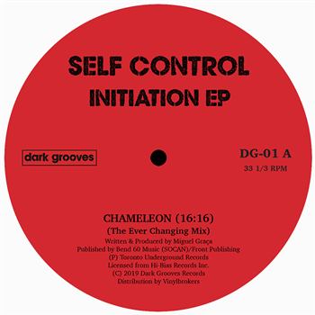 SELF CONTROL - INITIATION EP - Dark Groove Records SELF CONTROL - INITIATION EP - Dark Groove Records