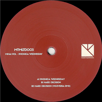 Mihai Pol - Phonica Wednesday (Incl. Viceversa Remix) - MTM