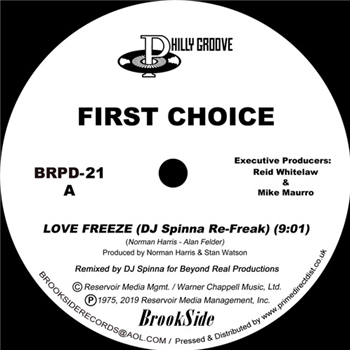 First Choice - Love Freeze (DJ Spinna) - BROOKSIDE MUSIC