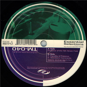 Marsellus Pittman / Theo Parrish - Essential Selections Vol. 2 - Track Mode