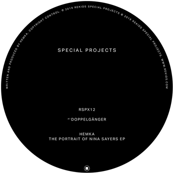 Hemka - The Portrait Of Nina Sayers EP - Rekids