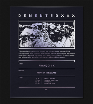 Francois X - Murky Dreams - Dement3d Francois X - Murky Dreams - Dement3d
