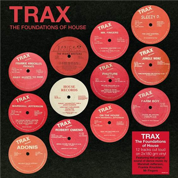 VARIOUS ARTISTS - TRAX - THE FOUNDATIONS OF HOUSE - DEMON RECORDS