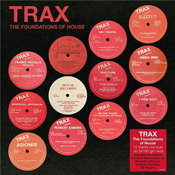 VARIOUS ARTISTS - TRAX - THE FOUNDATIONS OF HOUSE - DEMON RECORDS VARIOUS ARTISTS - TRAX - THE FOUNDATIONS OF HOUSE - DEMON RECORDS