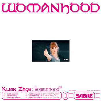 Klein Zage - Womanhood EP - Orphan Klein Zage - Womanhood EP - Orphan