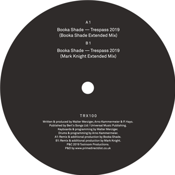 Booka Shade - Trespass 2019 - Toolroom Trax