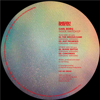 Carl Borg - Inside Switch EP - Swedish Brandy Productions Carl Borg - Inside Switch EP - Swedish Brandy Productions