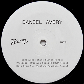 Daniel Avery - Song For Alpha Remixes - Two (Inc. Luke Slater / Obscure Shape & SHDW / Richard Fearless Remixes) - Phantasy Sound Daniel Avery - Song For Alpha Remixes - Two (Inc. Luke Slater / Obscure Shape & SHDW / Richard Fearless Remixes) - Phantasy Sound