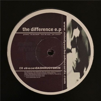 V/a - The Difference EP - Mindyourhead Records V/a - The Difference EP - Mindyourhead Records