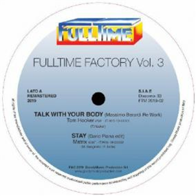 TOM HOOKER / MATRIX / AGO / SEX BAND - FULLTIME FACTORY VOLUME 3 - FULL TIME PRODUCTION