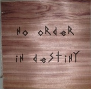 No Order In Destiny - VA - 2LP, limited edition in screen printed wood cover - KASHUAL PLASTIK
