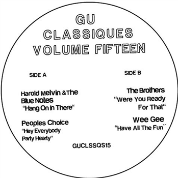 Glenn Underground - CLASSIQUES VOL. 15 - GLENN UNDERGROUND Glenn Underground - CLASSIQUES VOL. 15 - GLENN UNDERGROUND