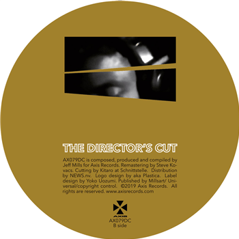 JEFF MILLS - THE DIRECTORS CUT CHAPTER 2 - Axis