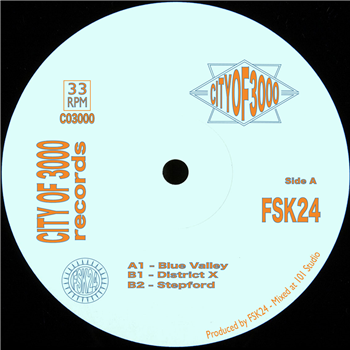 FSK24 - Blue Valley EP - City Of 3000 Records