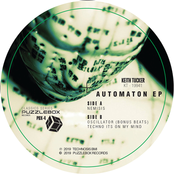 Keith Tucker - Automaton EP - Puzzlebox