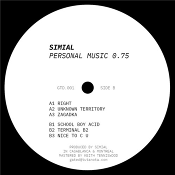 Simial - Personal Music 0.75 - Gated Recordings