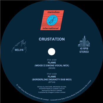 Crustation - Flame (Mood II Swing remixes) - Melodies International