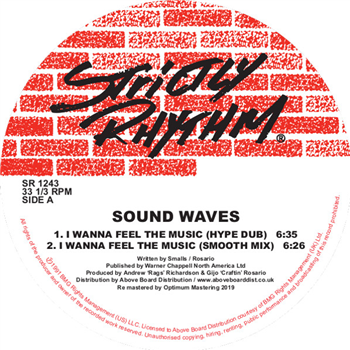 Sound Waves - I Wanna Feel The Music - STRICTLY RHYTHM