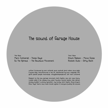 Marc COTTERELL / ED THE SPREAD / GRANT NELSON / ROCKET DUBZ - The Sound Of Garage House - Plastik People