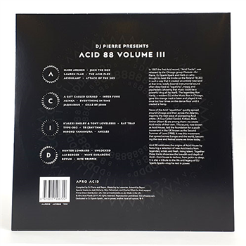 DJ Pierre Presents - ACID 88 Volume 3 - Various Artists - Afro Acid Plastik