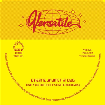 Etienne Jaumet - Etienne Jaumet in Dub Part 1 (DJ Sotofett / I:Cube Remixes) - Versatile Records