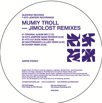 Mumiy Troll - JIMOLOST REMIXES - GLENVIEW-KITO JEMPERE RECORDS