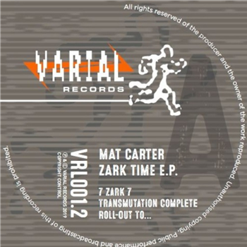 Mat Carter - Zark Time E.P - Varial