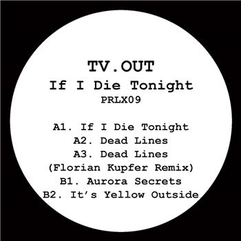 TV.OUT - If I Die Tonight - VA - Parallax Records