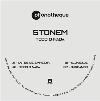 Stonem - Todo O Nada - Phonotheque Stonem - Todo O Nada - Phonotheque