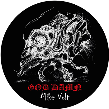 Mike Volt - God Damn [clear, transparent green & black mixed vinyl] - Flatlife Records