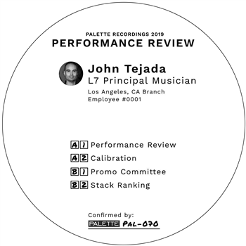 John Tejada - Performance Review - Palette Recordings
