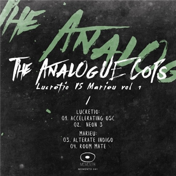 The Analog Cops - Lucretio versus Marieu Vol1 - Memento Records