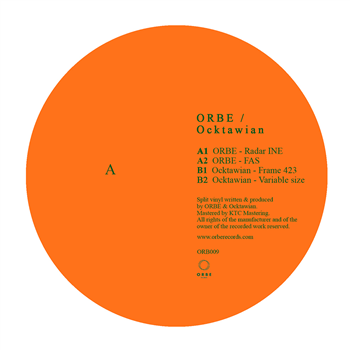 ORBE / Ocktawian - SPLIT SERIES - RADAR INE - Orbe Records