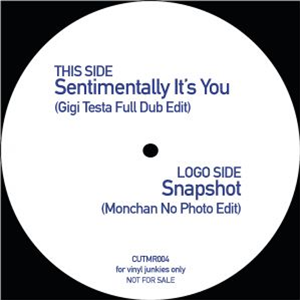 GIGI TESTA / MONCHAN - Sentimentally Its You / Snapshot - CUT MY RECORDS