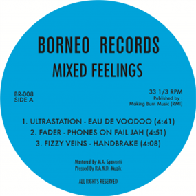 VARIOUS ARTISTS - MIXED FEELINGS - BORNEO RECORDS VARIOUS ARTISTS - MIXED FEELINGS - BORNEO RECORDS