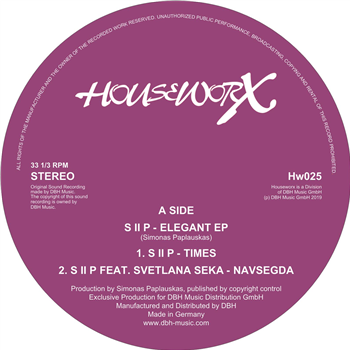 S II P - Elegant EP - Houseworx Records