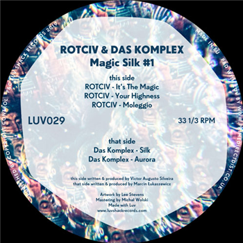 ROTCIV / Das Komplex - Magic Silk #1 - Luv Shack Records