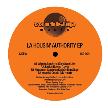 LA Housin’ Authority - SELF TITLED EP - Worldship Music LA Housin’ Authority - SELF TITLED EP - Worldship Music