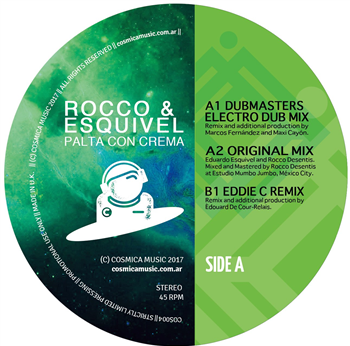 ROCCO & ESQUIVEL - PALTA CON CREMA - Cosmica Music ROCCO & ESQUIVEL - PALTA CON CREMA - Cosmica Music
