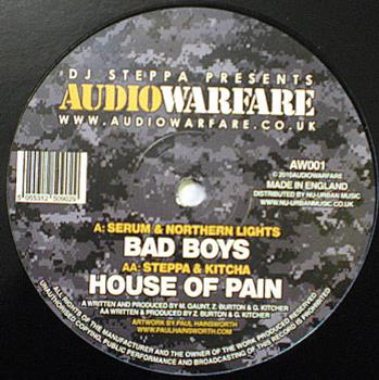 Serum & Northern Lights / Steppa and Kitcha - Audio Warfare Serum & Northern Lights / Steppa and Kitcha - Audio Warfare