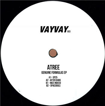 Atree - GENUINE FORMULAS EP (VINYL ONLY) - VayVay Atree - GENUINE FORMULAS EP (VINYL ONLY) - VayVay