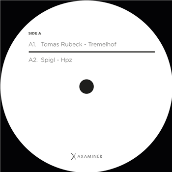 Tomas Rubeck, Spigl, Michael Jablonski - Echo 0.1 EP - Axaminer