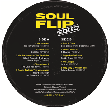 Various Artists -  - SOUL FLIP EDITS - Soul Flip