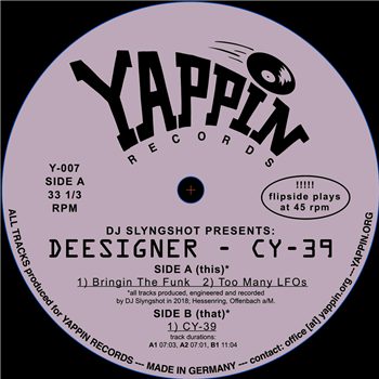 Deesigner - CY-39 - Yappin