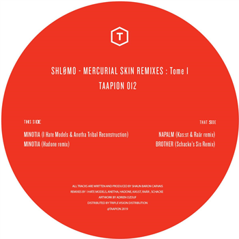 Shlømo remix I Hate Models & Anetha / Hadone / Kas:st & Raar / Schacke - Mercurial Skin remixes : Tome 1 - Taapion Records